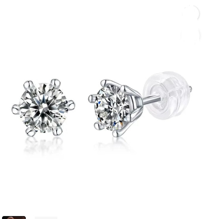 All Eyes On Me | Moissanite Earrings